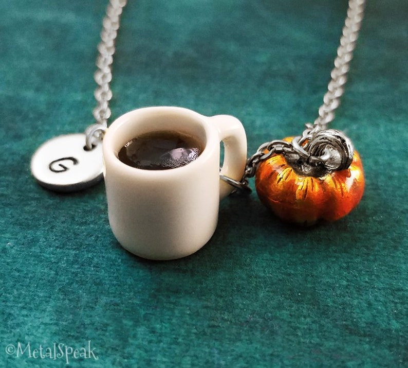 Pumpkin E Latte Necklace Image 0