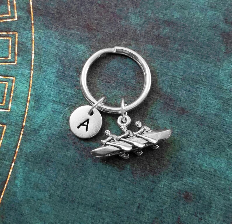 Row Boat Necklace VERY SMALL Rowing Boat Jewelry Rowing Team Etsy