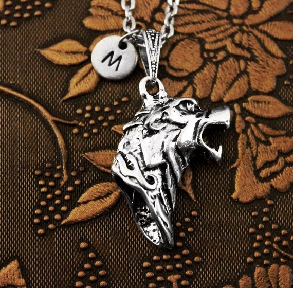 Etsy wolf hotsell necklace