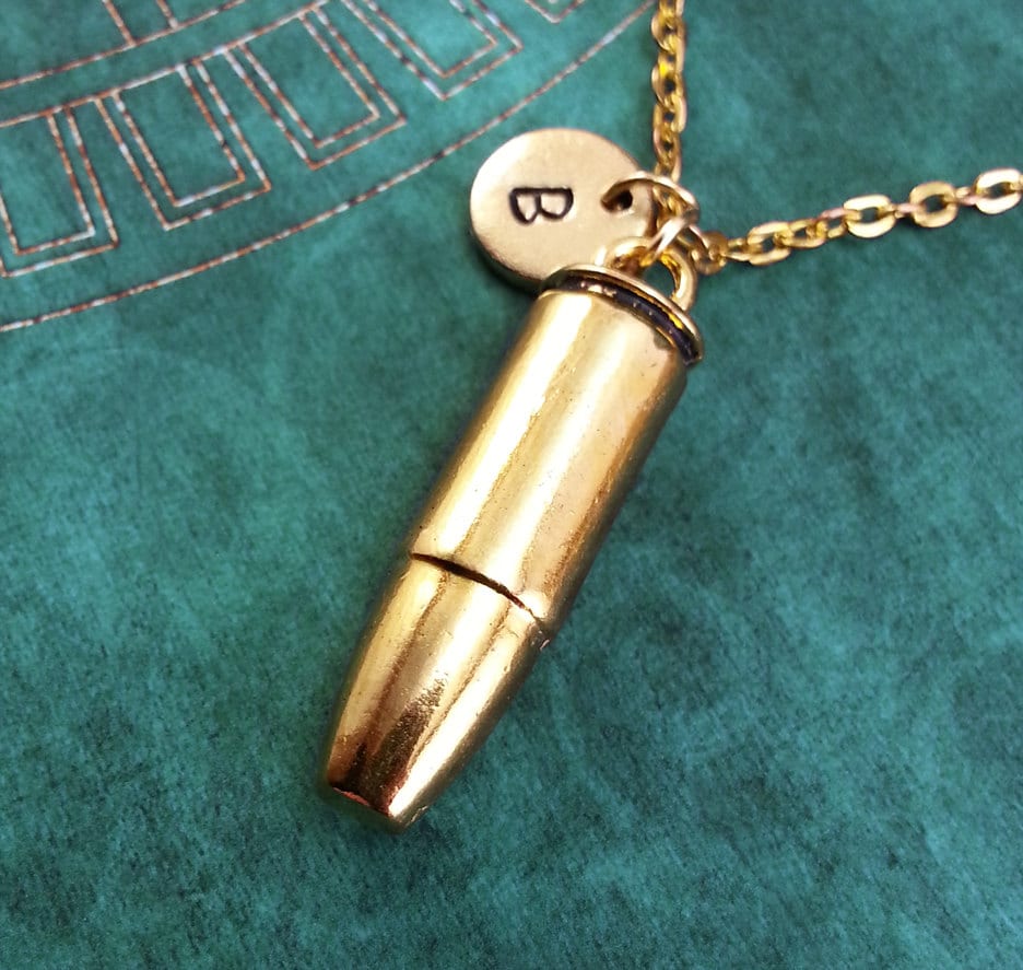 Men Necklace Bullet Pendant Necklace Male Personalized Necklace Neck  Decoration - Walmart.com