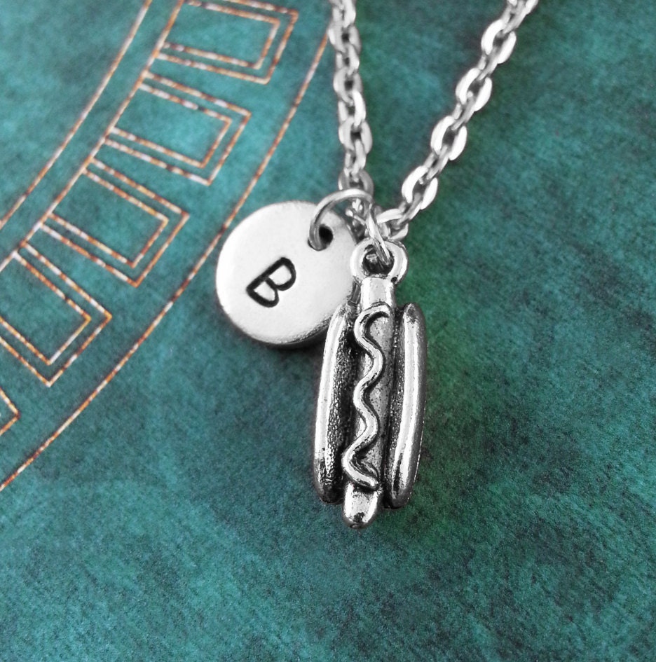 Hot dog best sale necklace