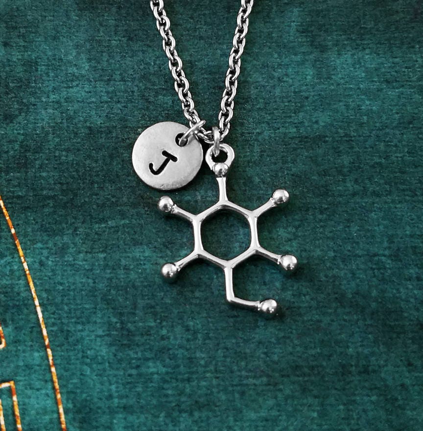 Glucose Molecule Necklace SMALL Glucose Charm Necklace Sugar Etsy