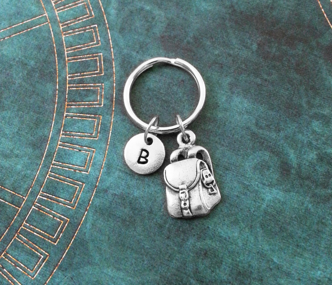 Backpack Necklace Bookbag Necklace Silver Backpack Charm Etsy UK