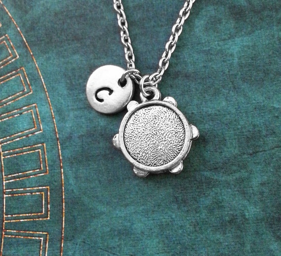 Tambourine Necklace SMALL Silver Tambourine Jewelry Band Etsy