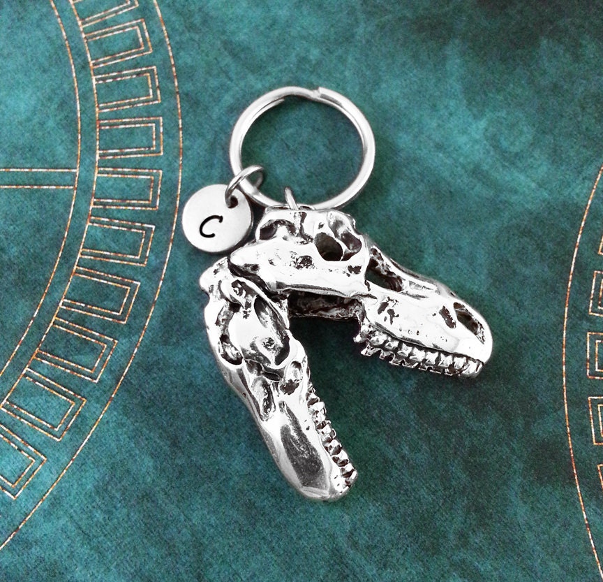 Dinosaur Necklace, LARGE T-rex Necklace, Personalized Jewelry BIG