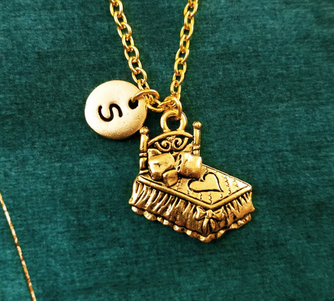 Bed Necklace SMALL Mattress Necklace Honeymoon Jewelry Etsy
