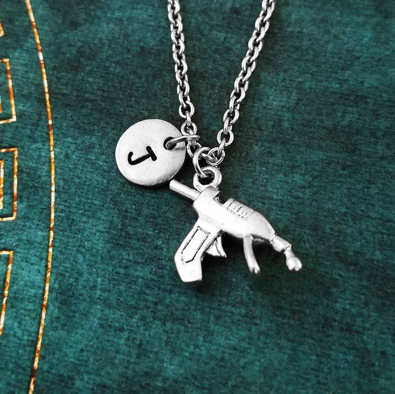 Glue Gun Necklace SMALL Glue Gun Charm Crafting Jewelry Etsy