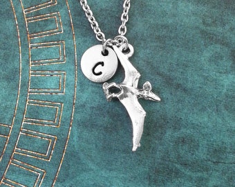 Pterodactyl Necklace SMALL Personalized Jewelry Dinosaur Gift Dinosaur Necklace Dinosaur Jewelry Dinosaur Pendant Necklace Dinosaur Survival