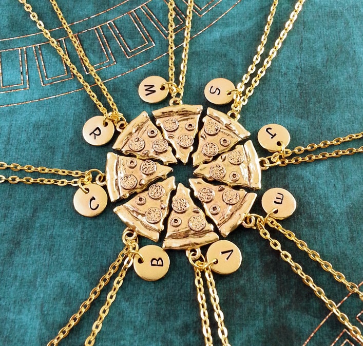 8 piece friendship necklace deals