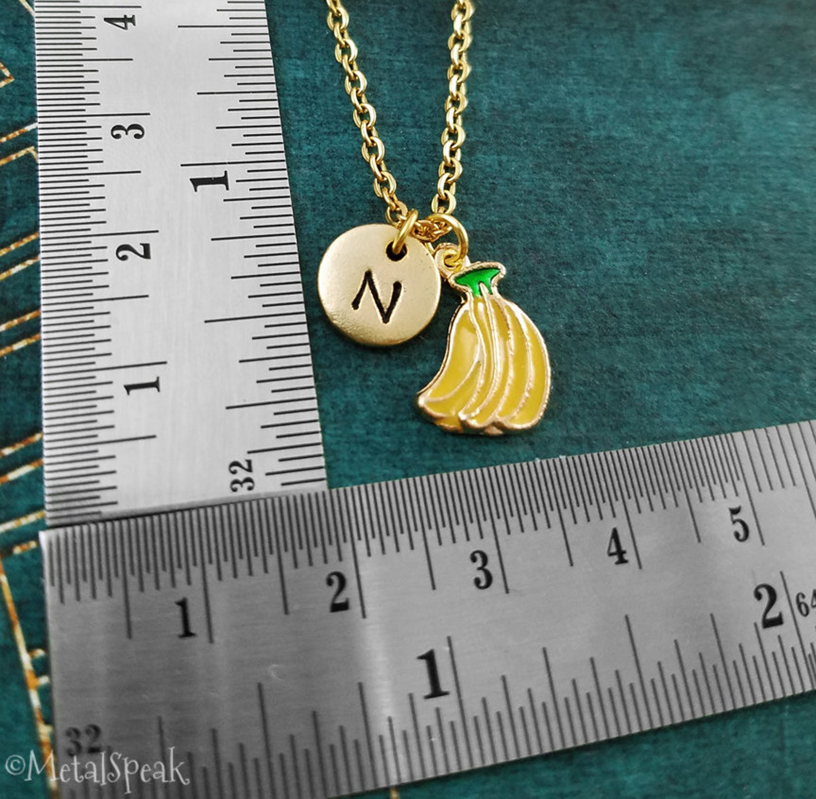 Go Bananas Necklace, Yellow