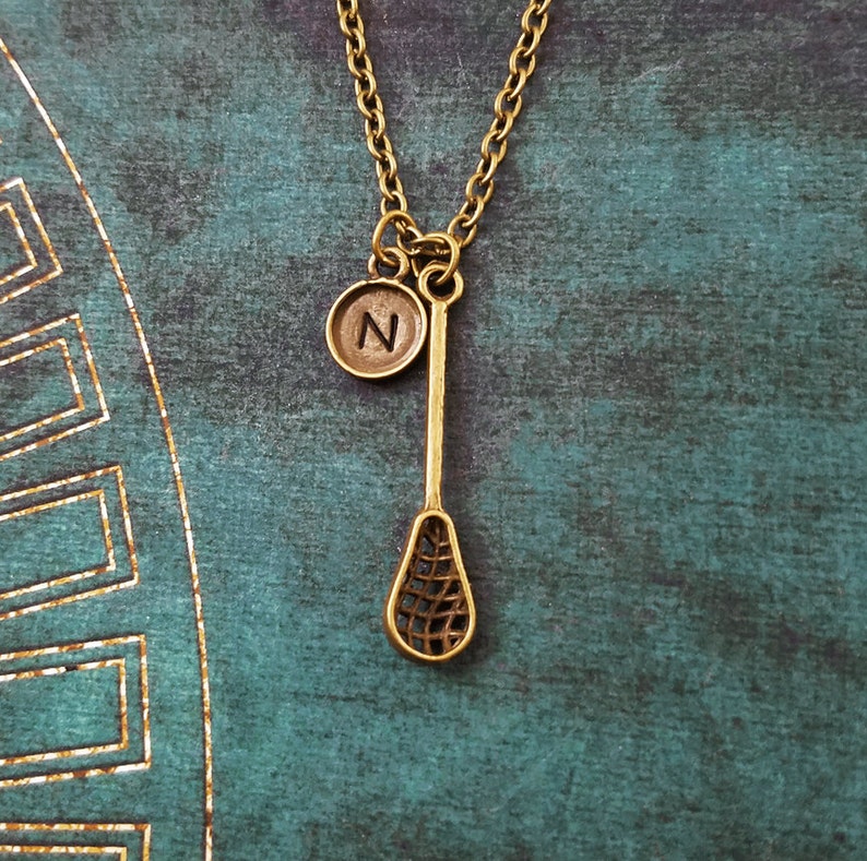Lacrosse Necklace SMALL Lacrosse Stick Jewelry Girls Lacrosse Etsy