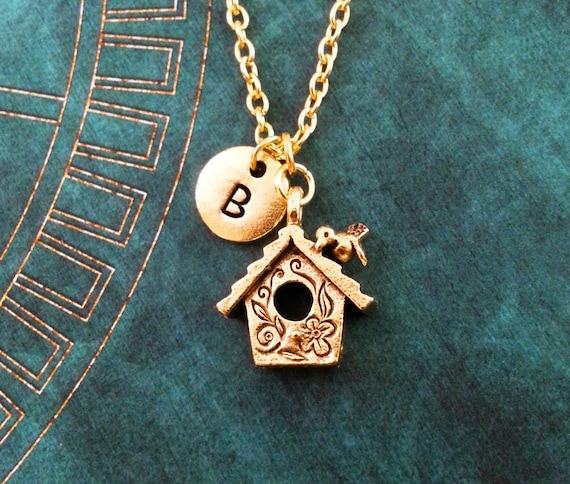 Birdhouse necklace best sale
