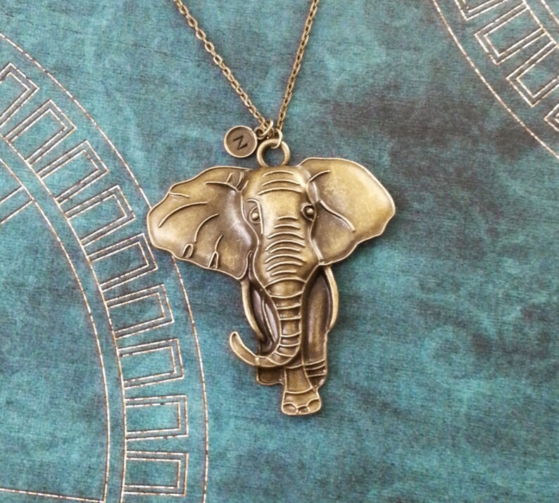 Large elephant necklace Clearance
