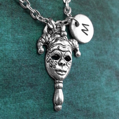 mardi gras jester necklace