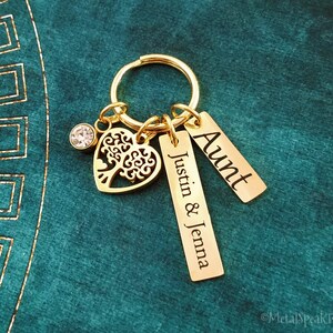 Auntie Gift Ideas Keychain - In My Auntie Era Key Chain, Aunt - Foto 8