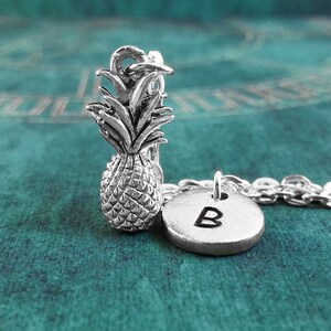 Pineapple Necklace VERY SMALL Pineapple Jewelry Hospitality Gift Welcoming Gift Fruit Necklace Tropical Jewelry Pineapple Charm Pendant