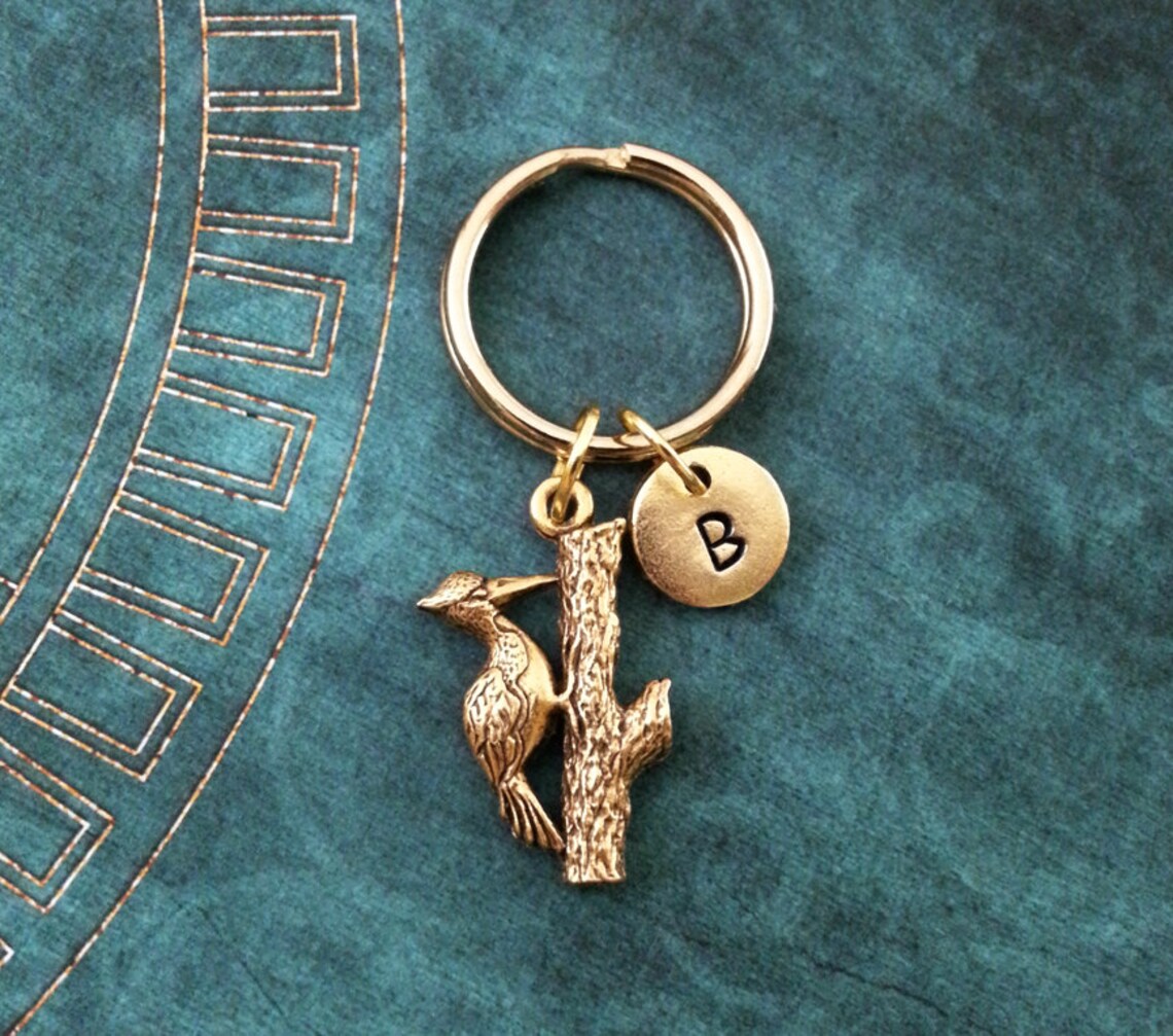 Woodpecker Necklace SMALL Woodpecker Jewelry Bird Pendant Etsy