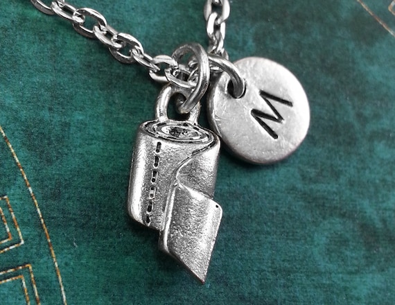 Toilet Paper Necklace Toilet Paper Gift Toiler Paper Charm Necklace Toilet Paper Jewelry Toilet Paper Pendant Necklace Personalized Necklace Etsy