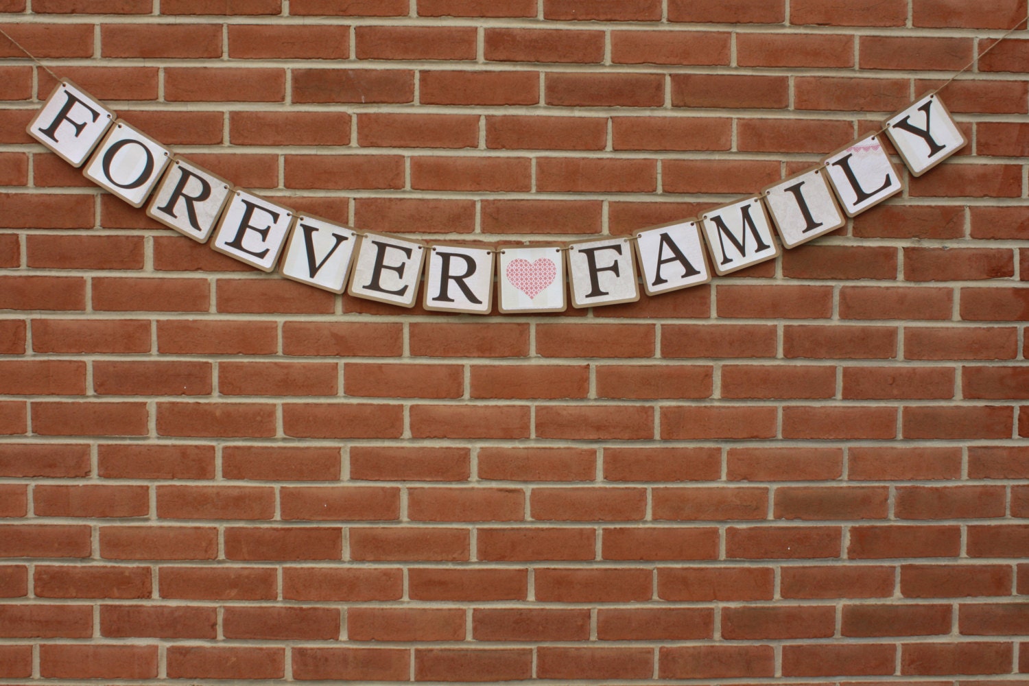 Forever Family Banner Adoption Banner Parenting Banner | Etsy