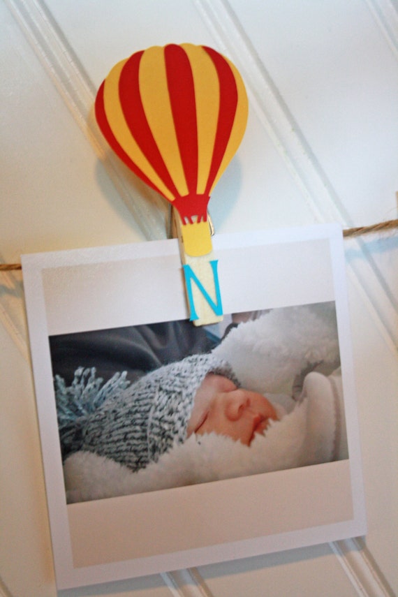 Hot Air Balloon Decorations Hot Air Balloon First Birthday Party Hot Air Balloon First Birthday Monthly Photo Banner N 12 Picture Banner