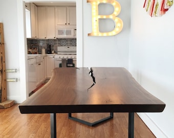 Custom Live Edge Dining Table Quote