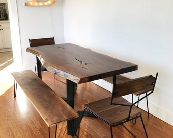 Cotización personalizada de mesa de comedor Live Edge