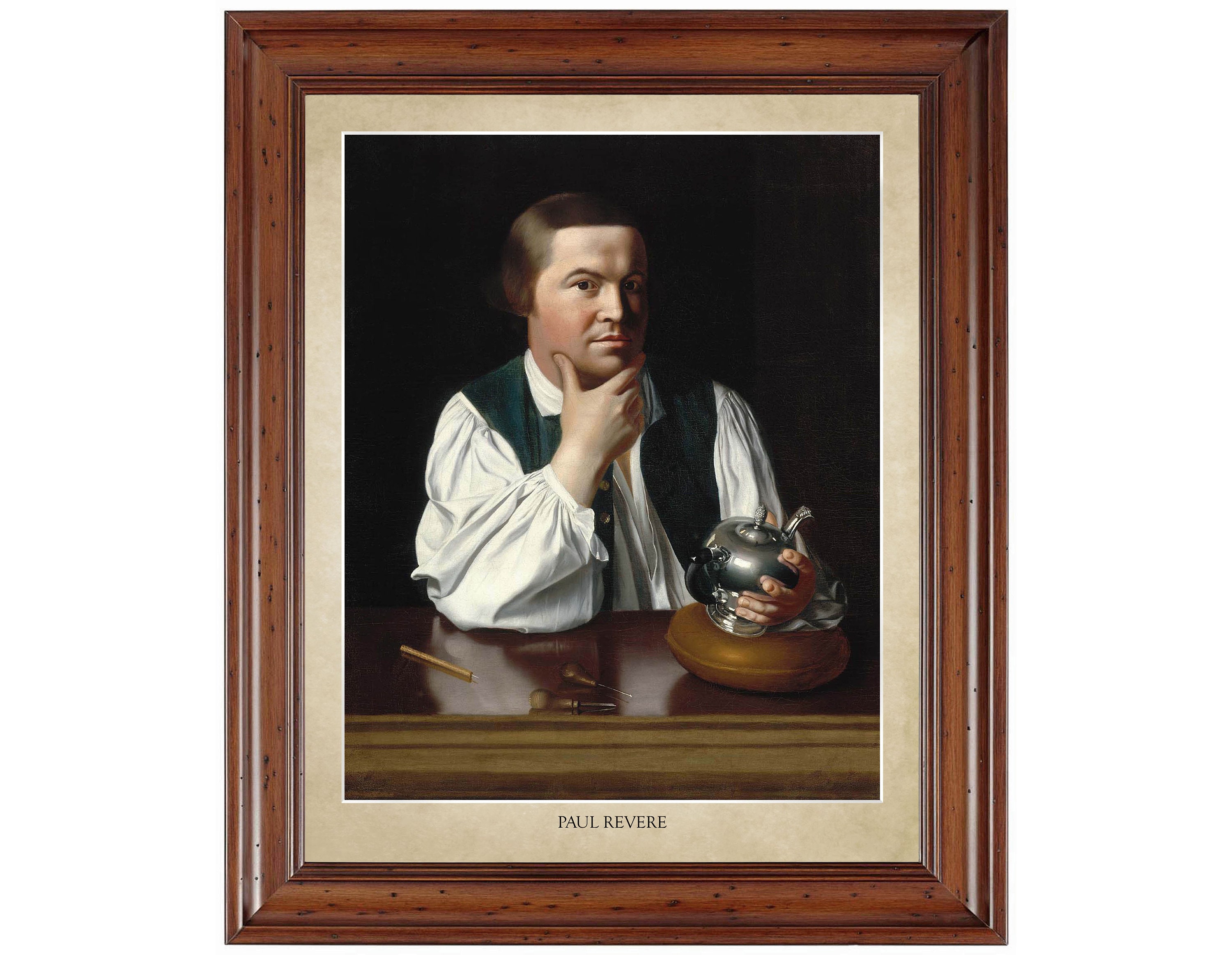 Paul Revere Portrait by John Singleton Copley 18x24 Print on Premium Photo  Paper does Not Include Frame - Etsy