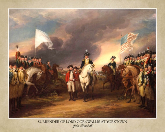 Surrender Of Lord Cornwallis At Yorktown By John Trumbull - Surrender Of Lord Cornwallis By John Trumbull Surrender Of Lord Cornwallis At Yorktown By John Trumbull - Surrender Of Lord Cornwallis By John Trumbull