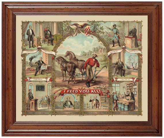 Grange - I Feed You All (1875); 18x24