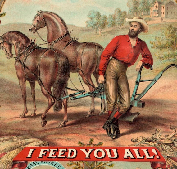 Grange - I Feed You All (1875); 18x24