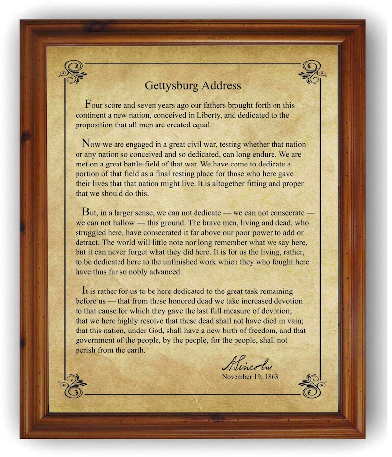 the text of the gettysburg address the text of the gettysburg address