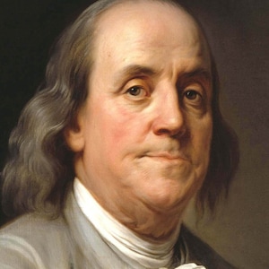 Benjamin Franklin portrait by Joseph Duplessis 18x24 print on premium photo paper does not include frame image 3