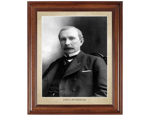 John D. Rockefeller Art Print