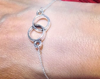 Fine silver bracelet