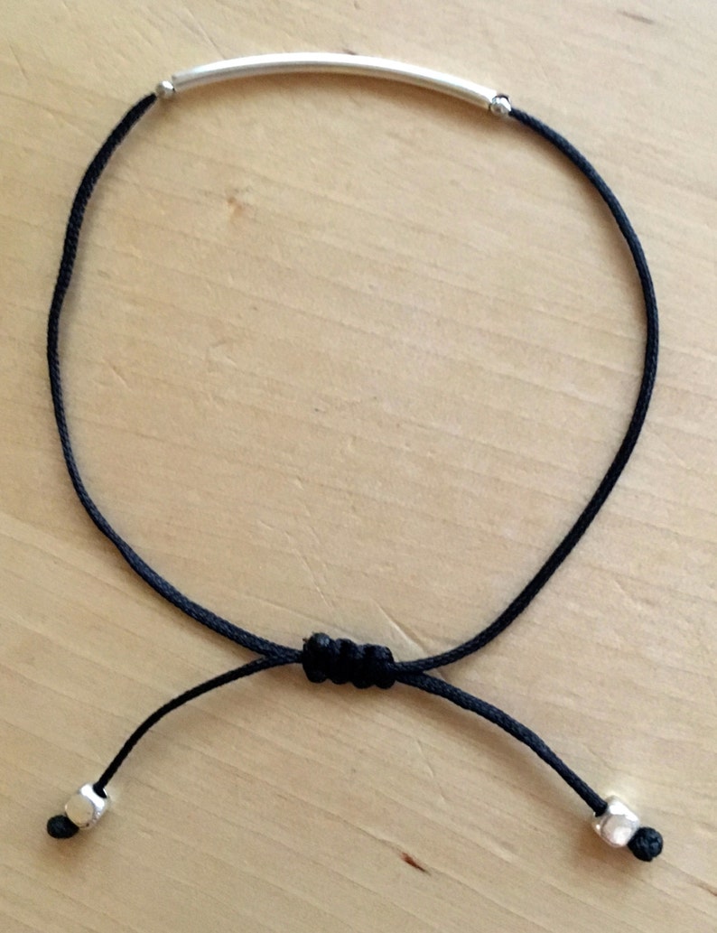 Adjustable cord bracelet image 1