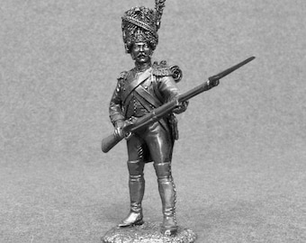 TOY SOLDIERS METAL AMERICAN NAVY COAST GUARD CAPTAIN  54 MM