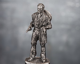 Medieval Headman Toy Metal Soldiers Executioner 1/32 Civilian Figures 54mm 