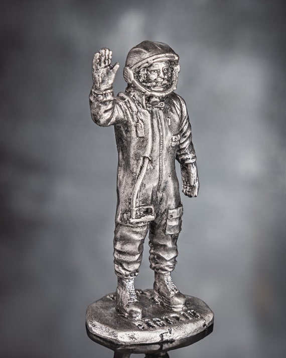 Astronaut Neil Armstrong Spaceman Figure 1/32 Painted Toy Soldiers 54mm Metal 