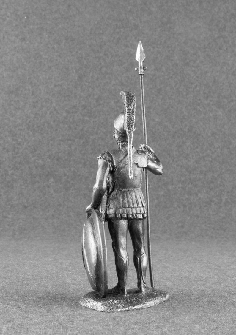 Spartan Soldier Hoplite Historical Cast Toys figurines Etsy