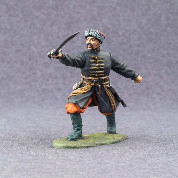 Ahmad Shah Massoud 1/32 Metal Toy Soldiers 54mm Miniature Figure Hand