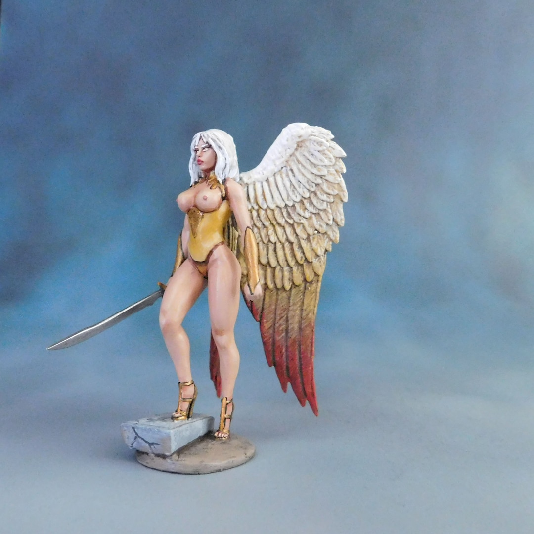 Dark Angel Miniature D&D DnD Pathfinder RPG - Foto 6