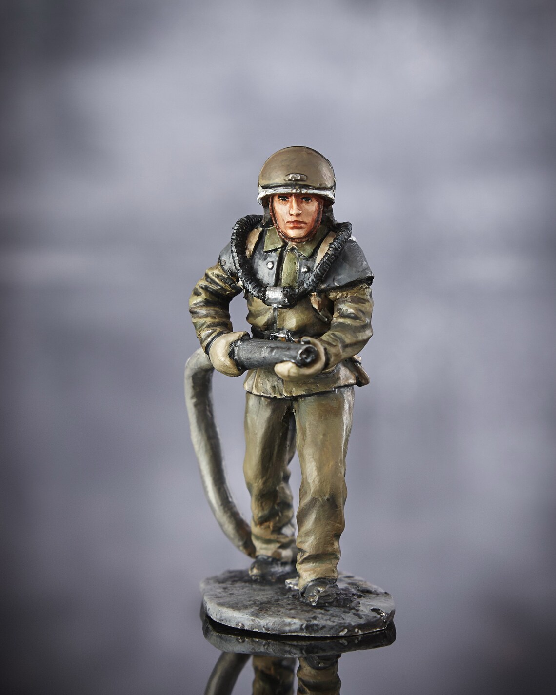 Firefighter Gift Fireman Fireman 54mm Figurine Fireman - Etsy