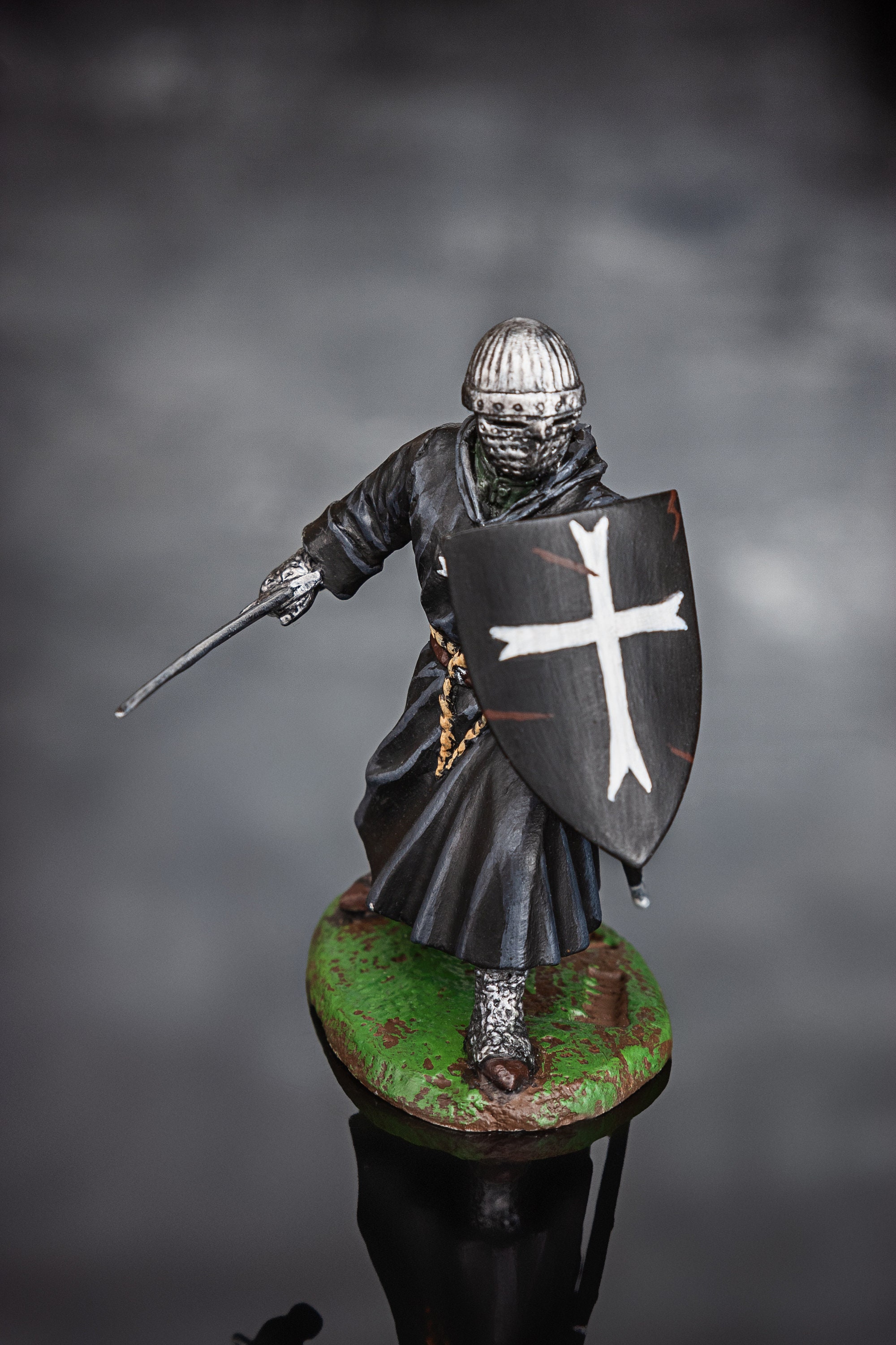 Toy Soldier Knight Action Figurine Hospitaller 1/32 Scale Etsy
