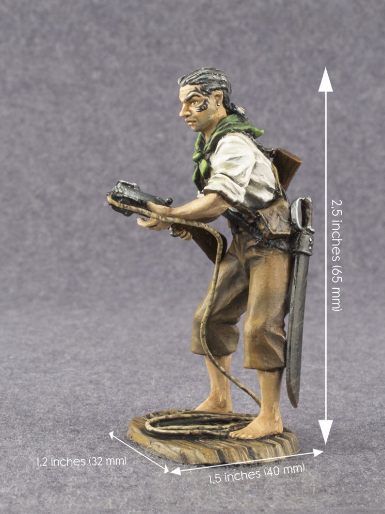 miniature pirate figures