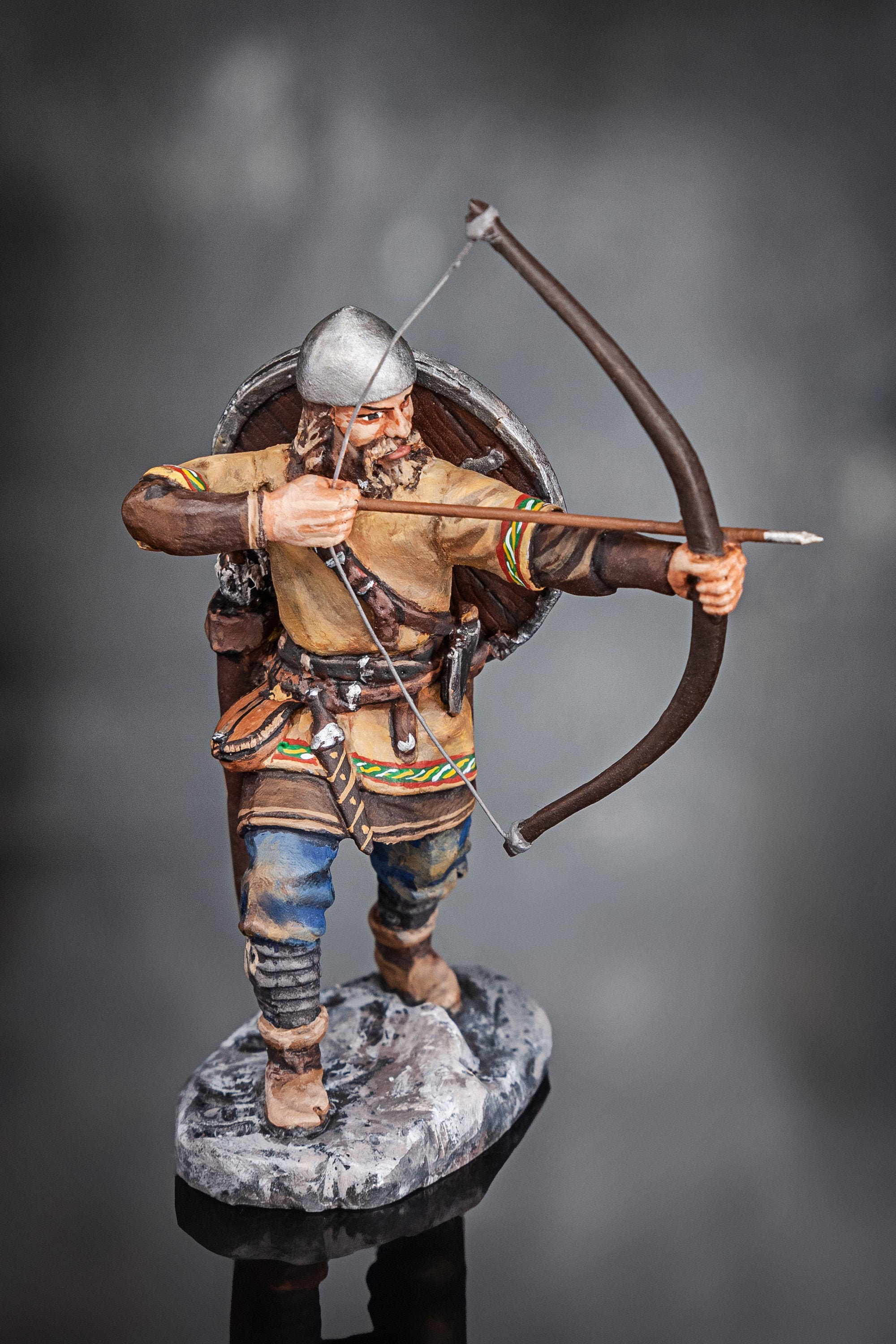 Collectible soldier Viking archer model warrior military Etsy