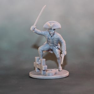 Miniature of Medieval Sailor, Sailor Warrior, Teacher Gift, Caribbean Sea Pirate Miniature, Action Figurine of Pirate, Sailor Soldier Toy