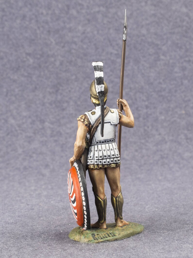 Toy Soldier Spartan Warrior Ancient Greece 1/32 Scale Hand Etsy