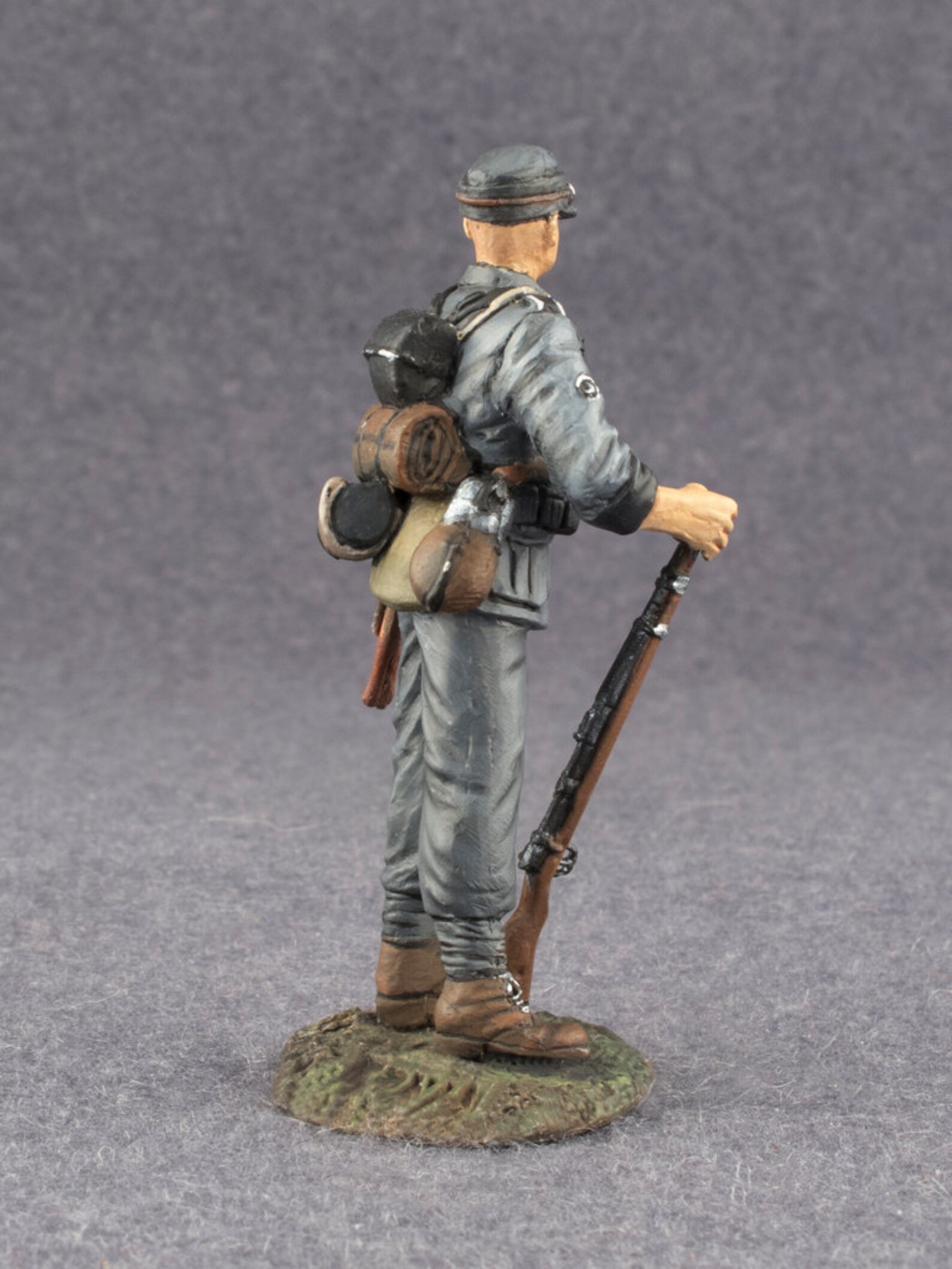 German Toy Soldiers Infantryman WW2 Hand Painted Toy Soldier Etsy
