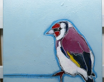 Goldfinch portrait