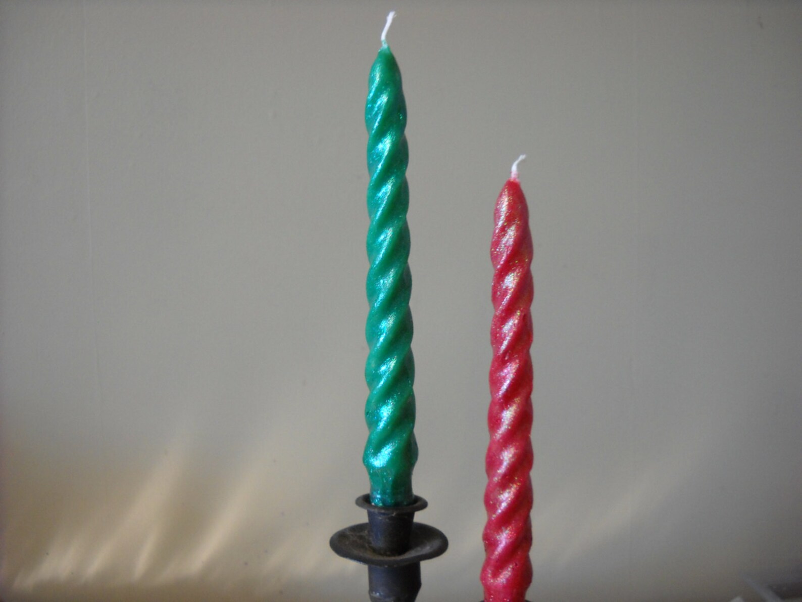 Christmas Spiral Taper Candles8inches6 packHolidaysYule Etsy